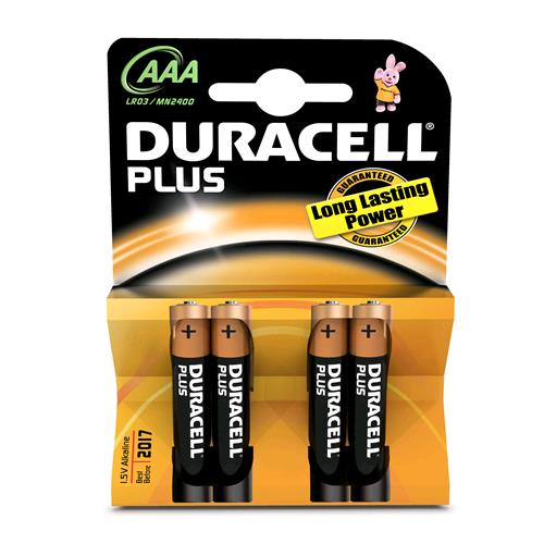 BLISTER 5 PILE DURACELL PLUS (MN2400) AAA - MINISTILO