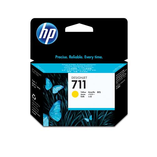 HP INC. HP CARTUCCIA 711 GIALLO 29ML PER DJ T120 T520