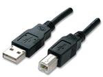 Cavo USB 2.0 A maschio/B maschio 1.8m Nero