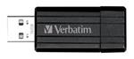 FLASH DRIVE USB2.0 16GB VERBATIM ''PINSTRIPE'' NERO (49063)