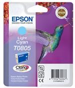 CARTUCCIA EPSON ''COLIBRì'' C13T08054011 CIANO CHIARO CLARIA X STYLUS PH R265-R350-RX560