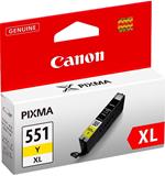 CARTUCCIA CANON CLI-551XL Y GIALLO ALTA CAPACITA IP7250 MG5450/6350 15ML 6446B001/6446B004