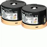 RETURN TONER EPSON NERO C13S050711 CONF 2PZ PER WORKFORCE AL-M200DN/AL-M200DW