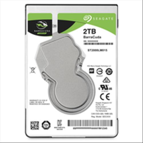 HDD SEAGATE BarraCuda 2.5" SATA3 2TB 64MB 5400RPM