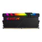 GEIL 16GB(8GBx2) PC4-21330 2666MHz EVO X II Hybrid Independent Light Module 19-19-19-43 RGB LED Black