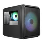 ITEK Case QBO 8 EVO - Micro ATX- USB3- 200+120mm ARGB fan- Card Reader- 3x Trasp Window