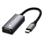 ADATTATORE Type-C a VGA ATLANTIS A04-TC_VGA Risol.1920x1080@60Hz-Cavo 8.5cm-Ing: 1xType_C - Uscita: 1x VGA