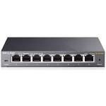 SWITCH 8P LAN Gigabit TP-LINK TL-SG108E Easy Smart IGMP Snooping,MTU/port/Tag-based VLAN QoS -Garanzia a vita