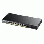 SWITCH 8P LAN GIGABIT PoE ZYXEL GS1900-10HP-EU0101F/GS1900-10HP-EU0102F WEB managed +2p SFP gigabit -supp. IPv6, VLAN