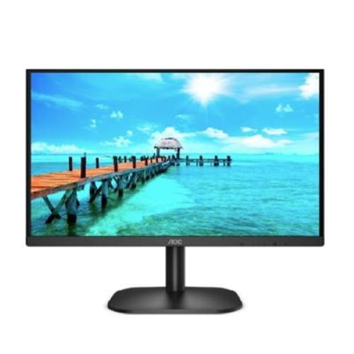 MONITOR AOC LCD VA LED 23.8" WIDE FRAMELESS 24B2XDAM 4ms MM FHD 3000:1 BLACK VGA DVI HDMI Vesa Fino:30/06
