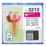 CARTUCCIA BROTHER LC3213M magenta 400 pgg x MFC-J491DW/DCP-J572DW