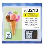 CARTUCCIA BROTHER LC3213Y giallo 400 pgg x MFC-J491DW/DCP-J572DW