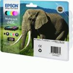 MULTIPACK EPSON 24XL "ELEFANTE" C13T24384011 6 col. BK/Y/C/M/MC/CC 55,7ML X XP-55/750/760/850/860/960/970