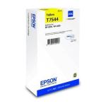 CARTUCCIA EPSON T7544 XXL C13T754440 GIALLO 7K X WF-8090DW/DTW/D3TWC WF-8590DWF/DTWF/D3TWFC Fino:30/04