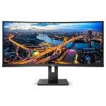 MONITOR PHILIPS LCD CURVED LED 34" 21:9 346B1C/00 5ms MM UHD 3000:1 BLACK HDMI DP USB-C 4xUSB Vesa 3Y Fino:30/04