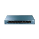 SWITCH 8P LAN GIGABIT TP-LINK LS108G steel case - Garanzia 3 anni