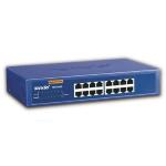 SWITCH 16P LAN Gigabit RACK TENDA TEG1016D Metallo - Supp.autopolarita su ogni porta-Kit Rack incl. - GARANZIA 3 ANNI Fino:30/04
