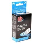 E-603XLB per EPSON 603 XL Cartuccia inchiostro nero 600pg 13ml