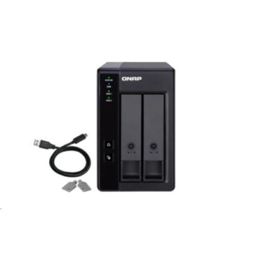ESPANSIONE PER NAS QNAP TR-002 2HD 3.5"/2.5" SATA 6G-NO HD-1P USB3.1 Type C