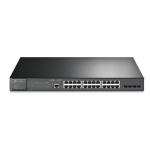 SWITCH 24P LAN Gigabit PoE+ L2 -incl. 4P SFP TP-LINK SG3428MP L2+ - Garanzia a vita