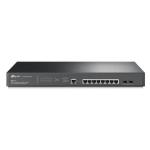 SWITCH 8P LAN Gigabit 2.5GBASE-T+ 8P PoE+ 2P slot SFP+ TP-LINK SG3210XHP-M2 JetStream - Gar.3 anni-