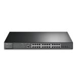 SWITCH 24P LAN Gigabit PoE+ - 4P 10GE SFP+ L2 TP-LINK SG3428XMP L2+ - Garanzia a vita