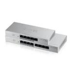 SWITCH 8P LAN GIGABIT ZYXEL GS1200-8HPV2-EU0101F Unmanaged Plus (4P PoE, erog. fino 60W)