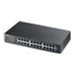 SWITCH 24P LAN GIGABIT ZYXEL GS1100-24E-EU0103F Switch Unmanaged, 24P Giga Desktop/Rack (Design senza ventole) GARANZ Fino:30/06