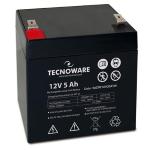 BATTERIA x UPS/Antifurti/Etc. 12V 5.0Ah TECNOWARE - EACPE12V05ATWB - cm. 90x70x102+5 (LxPxH) ERMETICA AL PIOMBO Fino:30/05