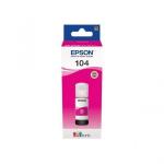 FLACONE EPSON 104 C13T00P340 MAGENTA 65ml 4.500PG PER ECOTANK ET-2710 ET-2714 ET-2720/21 ET-4700 ET-14100 ET-2810/11/12/14/15/20