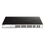 D-LINK 28-PORT GIGABIT POE+ 4 SFP