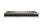 SWITCH 16P LAN Gigabit TENDA TEG1016M - 10/100/1000 Mbps Base-T Ethernet - GARANZIA 3 ANNI