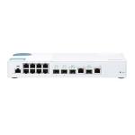Switch QNAP QSW-M408-2C 8P 1Gbps-2P 10G SFP+/ NBASE-T Combo-2P 10G SFP+