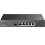 ROUTER Gibabit Dual-WAN VPN TPLINK TL-ER7206 5P Giga 1P Giga SFP WAN+1P Giga RJ45, 2P WAN/LAN
