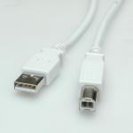 Cavo USB 2.0 A maschio/B maschio bulk 1.8 m WHITE
