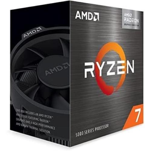 CPU AMD RYZEN 7 5700X 3.4GHz(4.6GHz boost) 8CORE 36MB 100-100000926WOF AM4 65W BOX NO COOLER - Garanzia 3 anni Fino:25/09