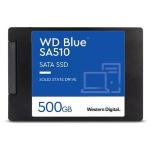 SSD-Solid State Disk 2.5" 500GB SATA3 WD Blue SA510 WDS500G3B0A Read:560MB/s-Write:510MB/s