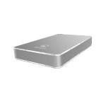 BOX EST x HD2.5" SATA ATLANTIS A06-HDE-213S (necessario HD) interf. USB3.0 -Silver Alluminio satinato-Gar.2 anni