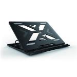 SUPPORTO DI RAFFREDDAMENTO X NOTEBOOK fino a 15.6" CONCEPTRONIC THANA03B 7livelli di altezza - Carico fino a 50Kg