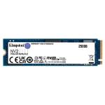 SSD-Solid State Disk m.2(2280) NVMe 250GB PCIe4.0x4 KINGSTON SNV2S/250G Read:3000MB/s-Write:1300MB/s