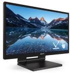 MONITOR SMOOTH-TOUCH PHILIPS LCD LED 23.8" 242B9TL/00 5ms SoftBlue MM FHD 1000:1 BLACK VGA DVI HDMI DP 2xUSB3 Vesa Fino:30/05