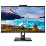 MONITOR PHILIPS LCD IPS LED 27" Wide 272S1MH/00 4ms MM LowBlue FHD 1000:1 BLACK VGA DVI HDMI DP USB3.2 WEBCAM Vesa Fino:30/04