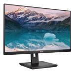 MONITOR PHILIPS LCD VA LED 23.8" Wide 242S9JML/00 4ms LowBlue MM FHD 3000:1 BLACK VGA DVI HDMI DP USB HUB Vesa Fino:30/11