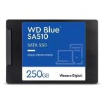 SSD-Solid State Disk 2.5" 250GB SATA3 WD Blue SA510 WDS250G3B0A Read:560MB/s-Write:520MB/s