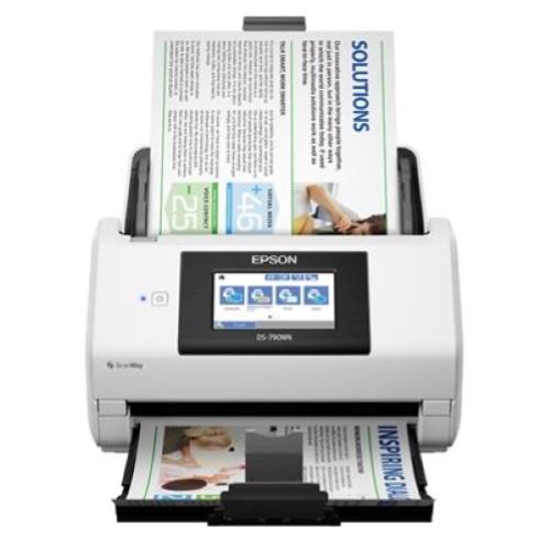 SCANNER EPSON WORKFORCE DS-790WN DOCUMENT A4 CARIC. DALLALTO B11B265401 45PPM ADF100PG F/R LCD USB WIFI LAN WIFI DIR Fino:30/06
