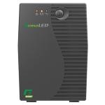 UPS ELSIST NEMOLED 120 - 1200VA/480W LED 2Schuko - NO USB Fino:30/09