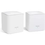 Wireless ROUTER AC1200 Home Mesh TENDA Nova MW5G-2 DualBand -2P Ethernet - bianco