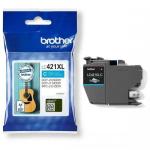 CARTUCCIA BROTHER LC421XLC CIANO 500pg x DCP-J1050DW / MFC-J1010DW