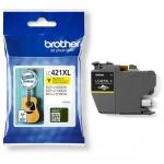 CARTUCCIA BROTHER LC421XLY GIALLO 500pg x DCP-J1050DW / MFC-J1010DW
