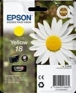 T1804 Cartuccia inchiostro giallo 3.3ml,18 standard